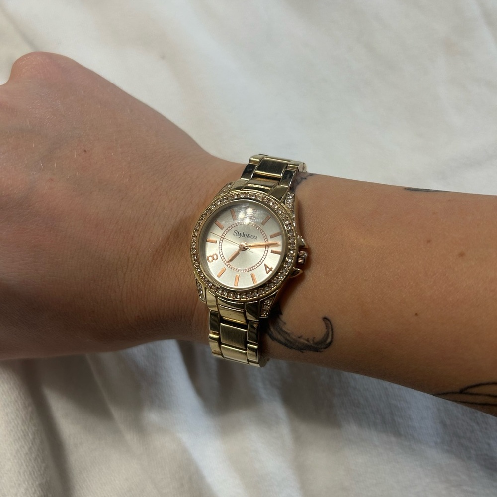 Gold watch